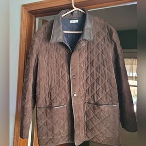 Peter Millar Quilted Brown Jacket